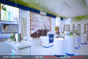 Sắm ngay 3 cách bố trí shop mỹ phẩm làm “chao đảo” các tín đồ làm đẹp